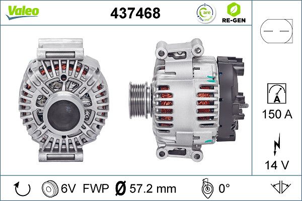 VALEO 437468 Alternator