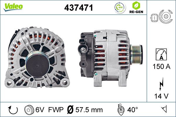 VALEO 437471 Alternator