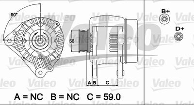 Alternator VALEO 437492