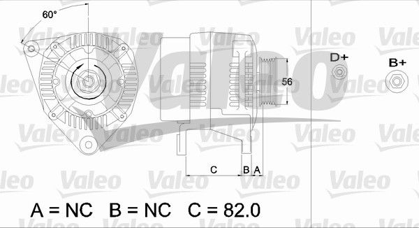 VALEO 437493 Alternator