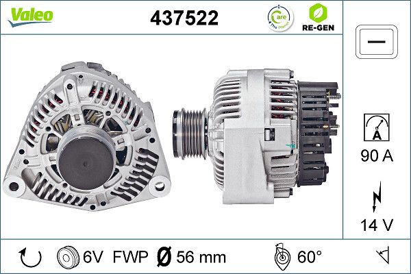 VALEO 437522 Alternator