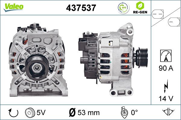 VALEO 437537 Alternator