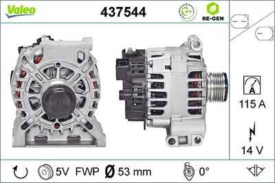 Alternator VALEO 437544