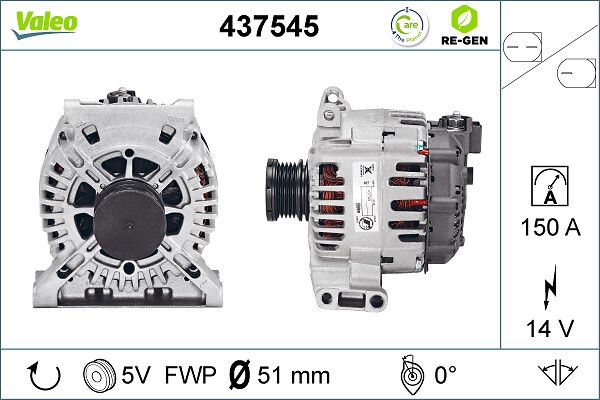 VALEO 437545 Alternator