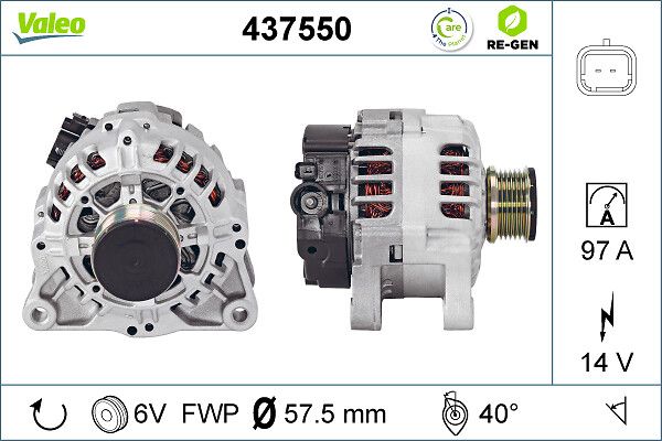 VALEO 437550 Alternator