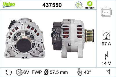 Alternator VALEO 437550