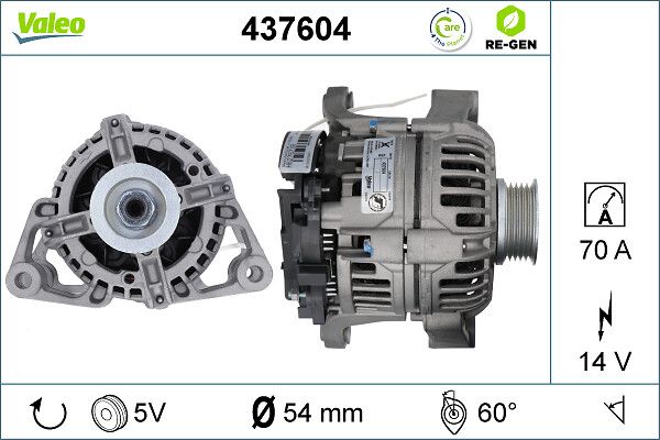 VALEO 437604 Alternator