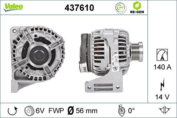 VALEO 437610 Alternator