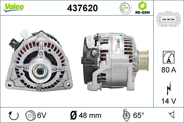 VALEO 437620 Alternator