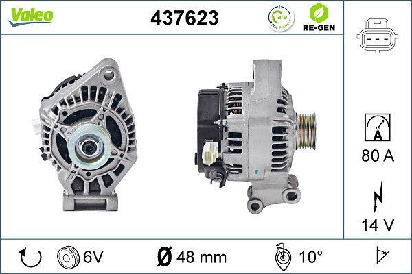 VALEO 437623 Alternator
