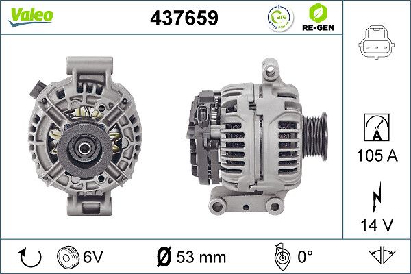 VALEO 437659 Alternator
