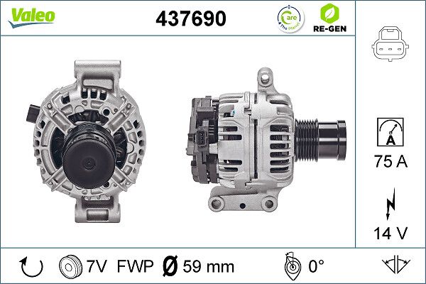 VALEO 437690 Alternator