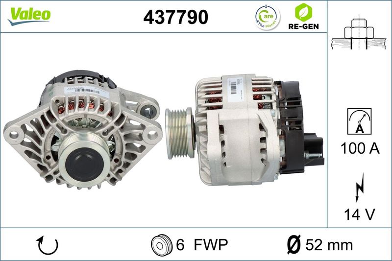 VALEO 437790 Alternator