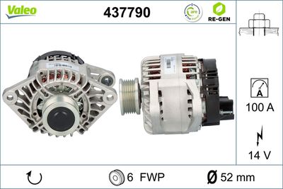 Alternator VALEO 437790