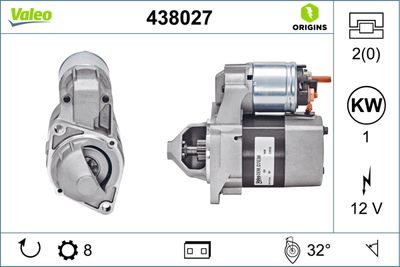 Starter VALEO 438027