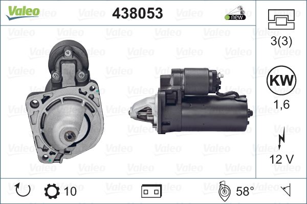 VALEO 438053 Starter