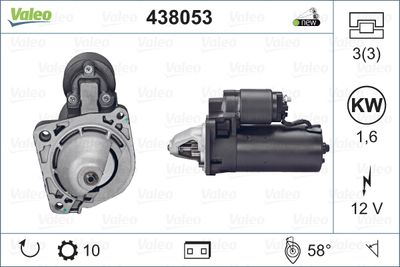 Starter VALEO 438053