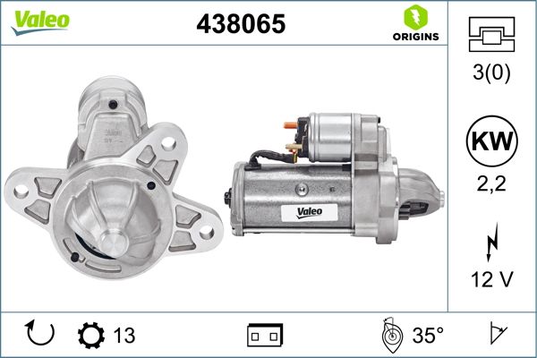 VALEO 438065 Starter