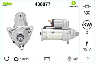 Starter VALEO 438077