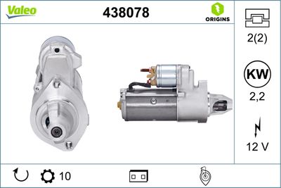Starter VALEO 438078