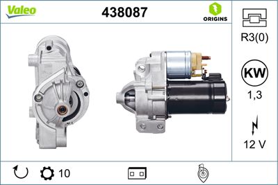 Starter VALEO 438087
