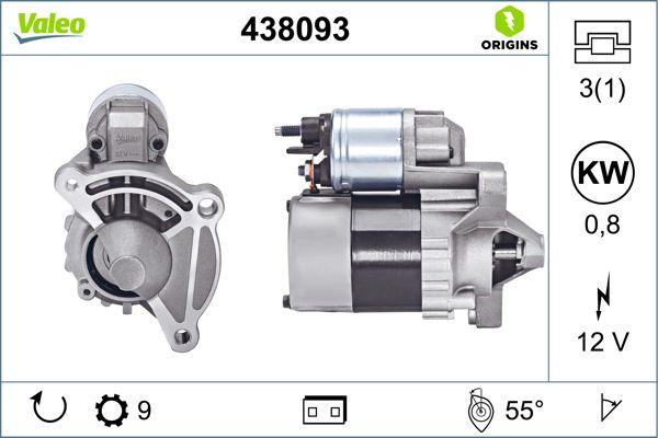 VALEO 438093 Starter