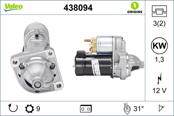 VALEO 438094 Starter