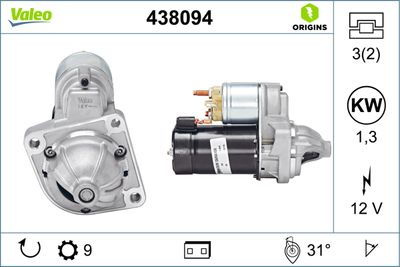 Starter VALEO 438094