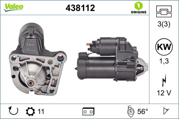 VALEO 438112 Starter