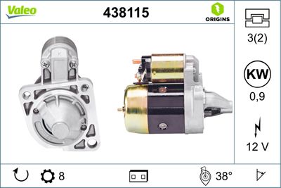Starter VALEO 438115