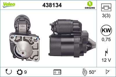 Starter VALEO 438134