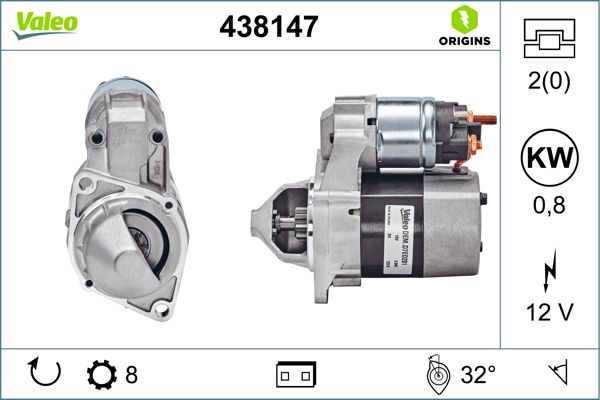 VALEO 438147 Starter