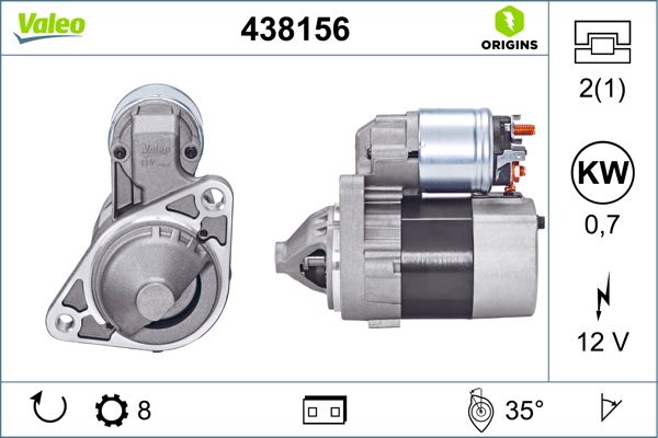 VALEO 438156 Starter