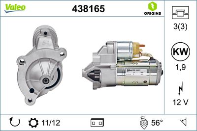 Starter VALEO 438165
