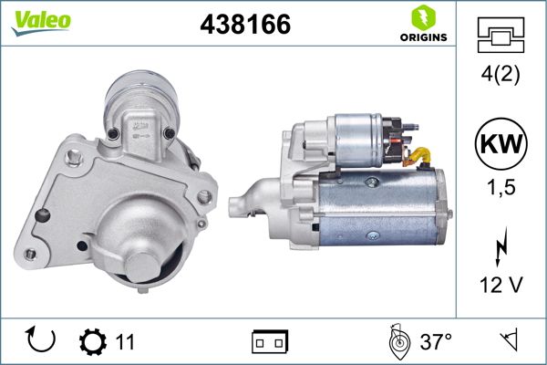 VALEO 438166 Starter