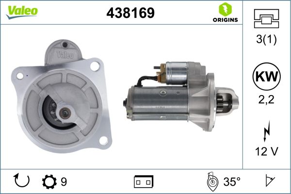 VALEO 438169 Starter