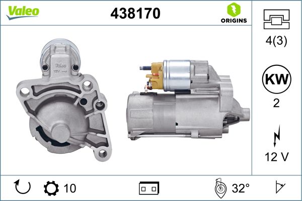 VALEO 438170 Starter