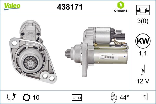VALEO 438171 Starter