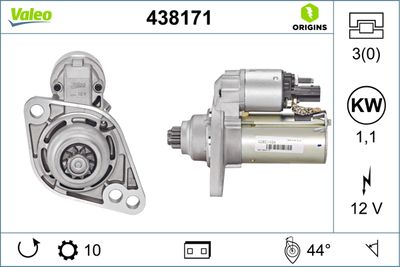 Starter VALEO 438171