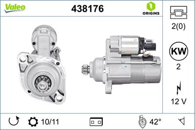 Starter VALEO 438176