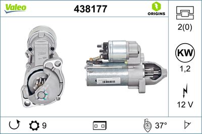 Starter VALEO 438177
