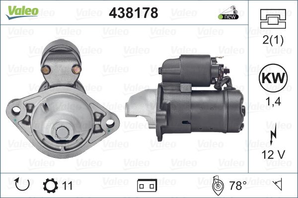 VALEO 438178 Starter
