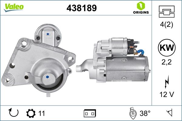 VALEO 438189 Starter