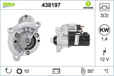 Starter VALEO 438197