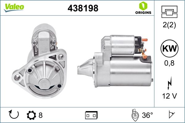 VALEO 438198 Starter