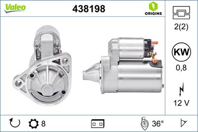 Starter VALEO 438198