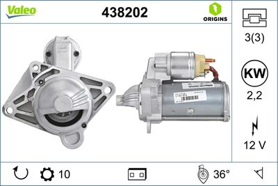 Starter VALEO 438202