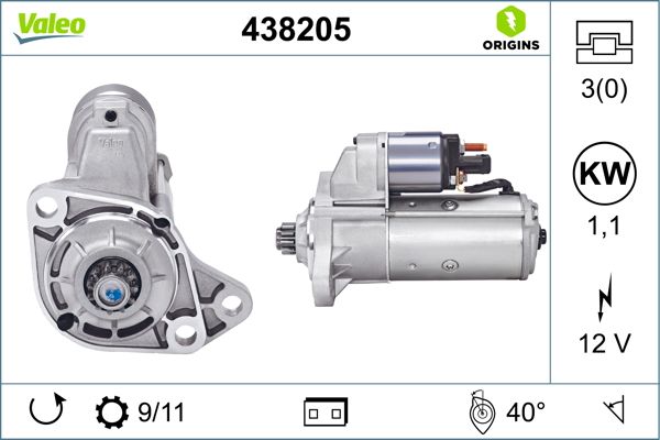 VALEO 438205 Starter