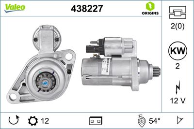 Starter VALEO 438227
