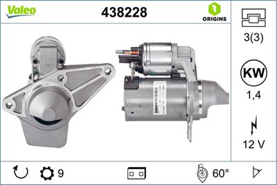 Starter VALEO 438228